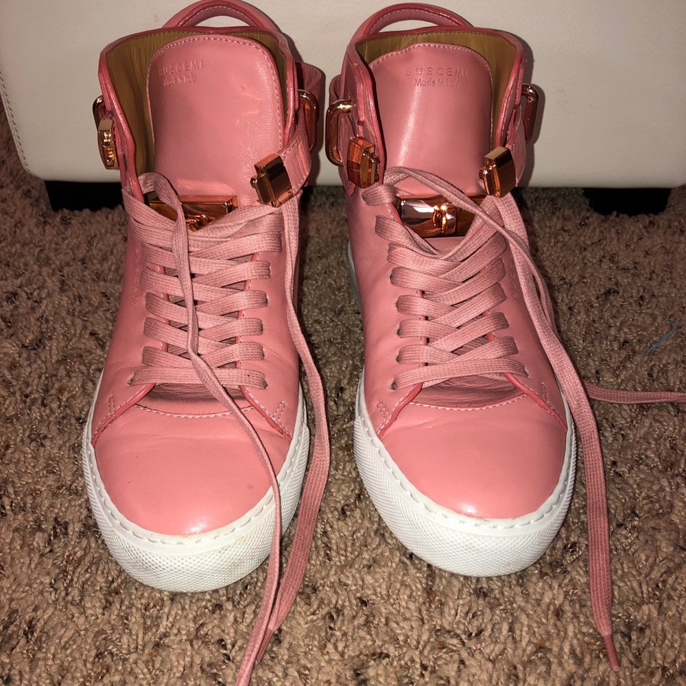 Authentic Buscemi 100 Alta Size 38 Coral/White